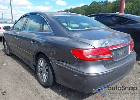 2011 Hyundai Azera Limited из США, поврежденный, VIN KMHFC4DFXBA536809